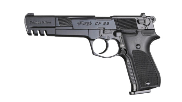 Walther CP88 Competition Luftpistole mit Co2 im Kal. 4,5mm Diabolo in schwarz
