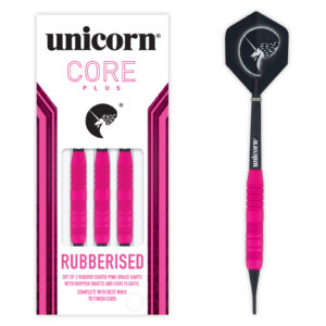 Softdarts, Core Rubber, messing, 19g., Rosa