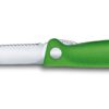 Victorinox Swiss Classic faltbares Gemüse- / Brotzeitmesser in grün – Bild 4