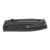 Walther PDP Taschenmesser, Tantoklinge, Teilwellenschliff, G10 Griff, Schwarz – Bild 3