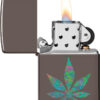 ZIPPO Benzinfeuerzeug "Funky Cannabis" Motiv – Bild 2
