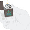 ZIPPO Benzinfeuerzeug "Funky Cannabis" Motiv – Bild 3