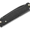 Böker Plus Atlas mini Dark, Stonewashed Optik, Edelstahlgriff, 12C27 Stahl, mit Öse – Bild 2