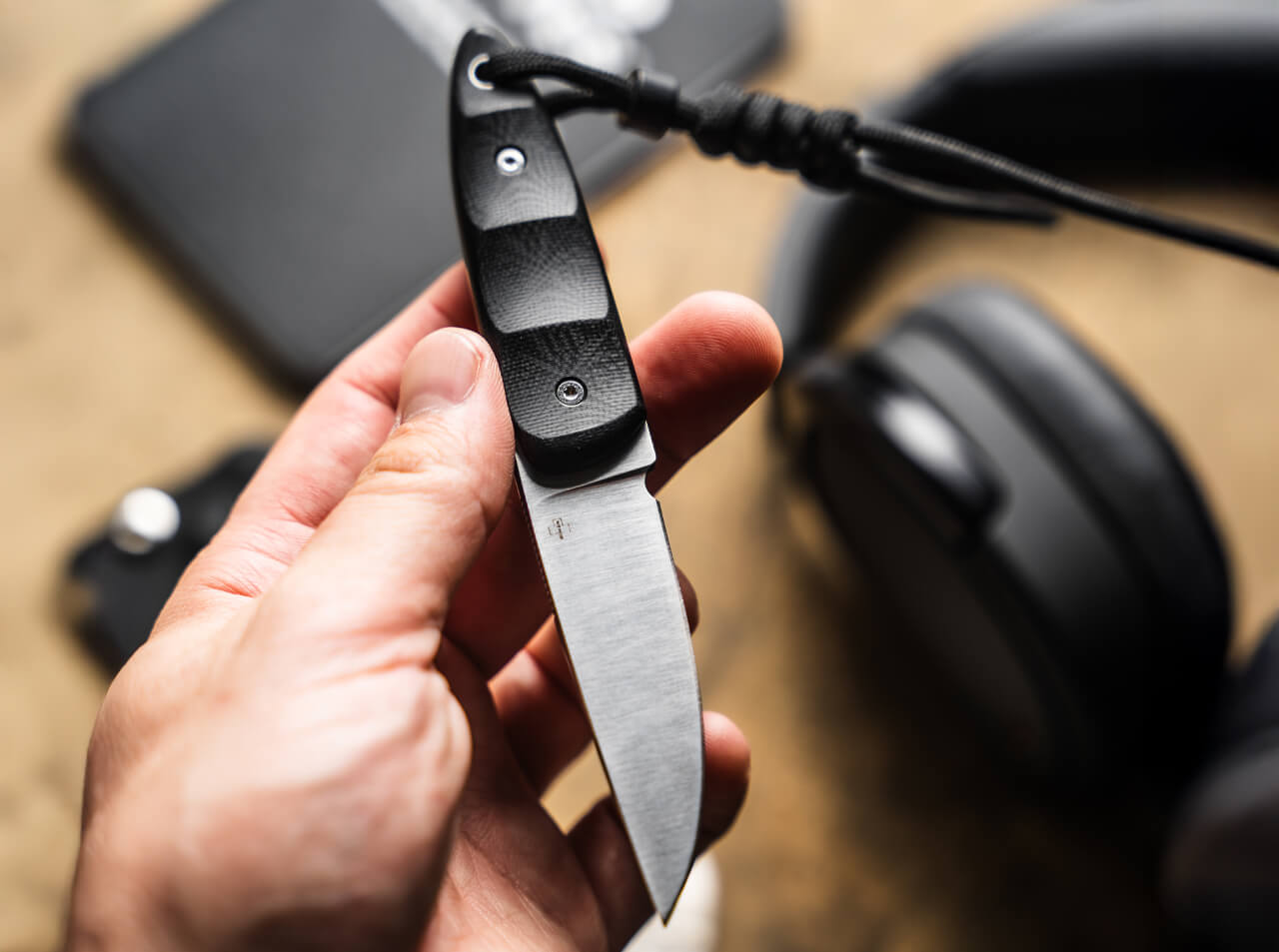 Böker Plus Pollywog, feststehendes Messer, Kydexscheide – Bild 5