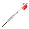 BULL'S Niko Springer Steeldart, 90% Tungsten, silber, 24 Gramm – Bild 2