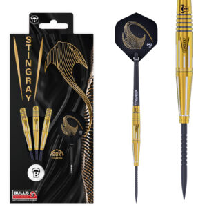 BULL'S Stingray ST4, Steeldart, 90% Tungsten, 24g. gold