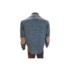 Fynch Hatton Herren Zip Troyer Strickpullover blau – Bild 2