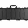 Kunststoffkoffer Lang mit Rollen in schwarz, 100x35x14cm – Bild 2
