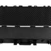 Kunststoffkoffer Lang mit Rollen in schwarz, 100x35x14cm – Bild 3