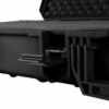Kunststoffkoffer Lang mit Rollen in schwarz, 100x35x14cm – Bild 4