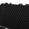 Kunststoffkoffer Lang mit Rollen in schwarz, 100x35x14cm – Bild 6