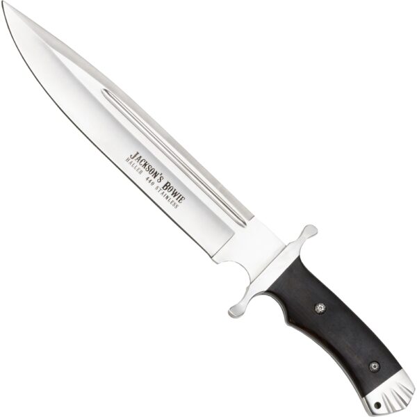 Haller Jackson Bowie, Feststehendes Messer mit Pakkaholz Griff