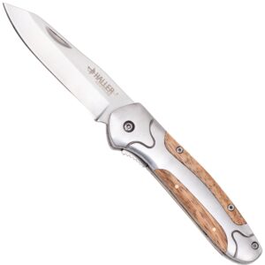 Haller Taschenmesser mit Zebraholz Griff