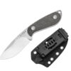 KIZER Buddy feststehendes Messer, 14C28N Stahl, schwarz – Bild 3