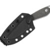 KIZER Buddy feststehendes Messer, 14C28N Stahl, schwarz – Bild 4