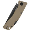 Schnitzel KVAR G10 Braun Taschenmesser mit Hosenclip – Bild 4