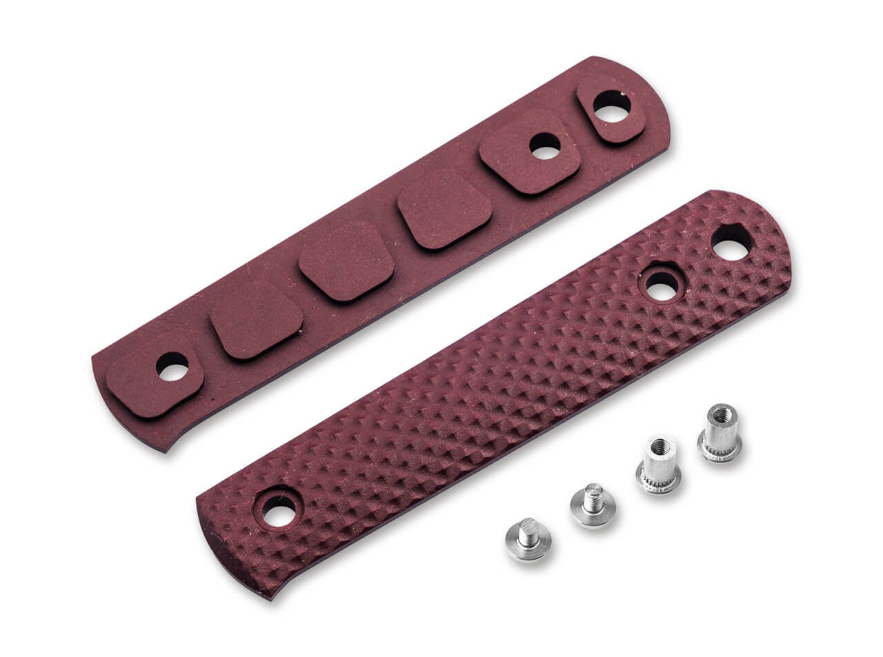 Böker Solingen BFF Packlite Griffschalen Richlite Redstone Pyramid