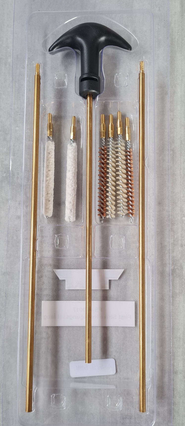 First Strike 3 teiliges Putzstockset, Luftgewehr, Luftpistole, Kaliber 4,5mm + 5,5mm