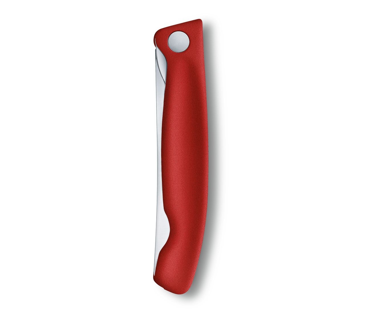 Victorinox Swiss Classic faltbares Gemüse- / Brotzeitmesser mit rot Griffschalen – Bild 5