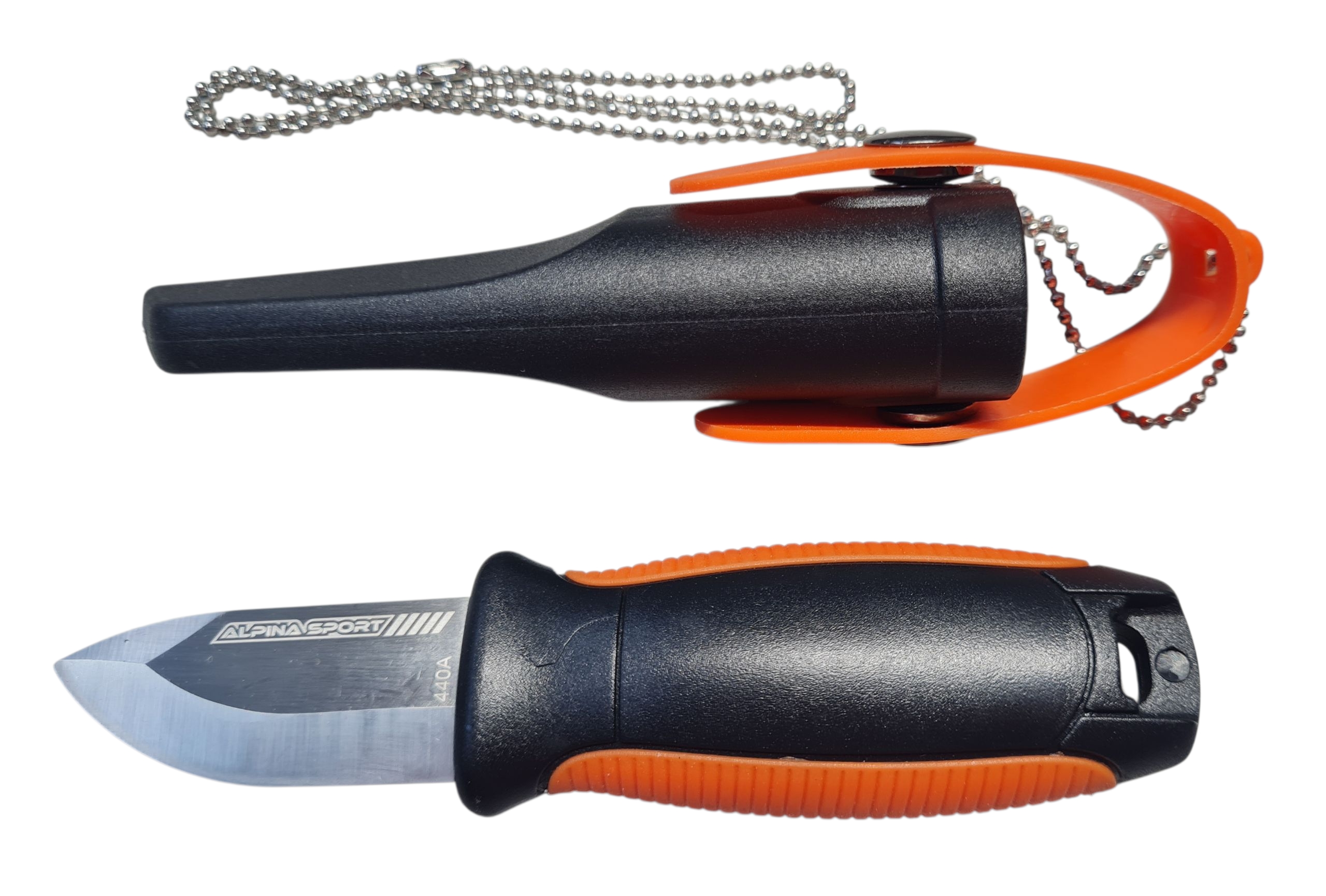 Alpina Ancho Neckknife mit Gummi Griff
