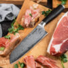 Böker Manufaktur Solingen Meisterklinge Damast Santoku – Bild 2