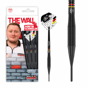 BULL'S Martin Schindler Black Brass, Softdart, 18g, Messing