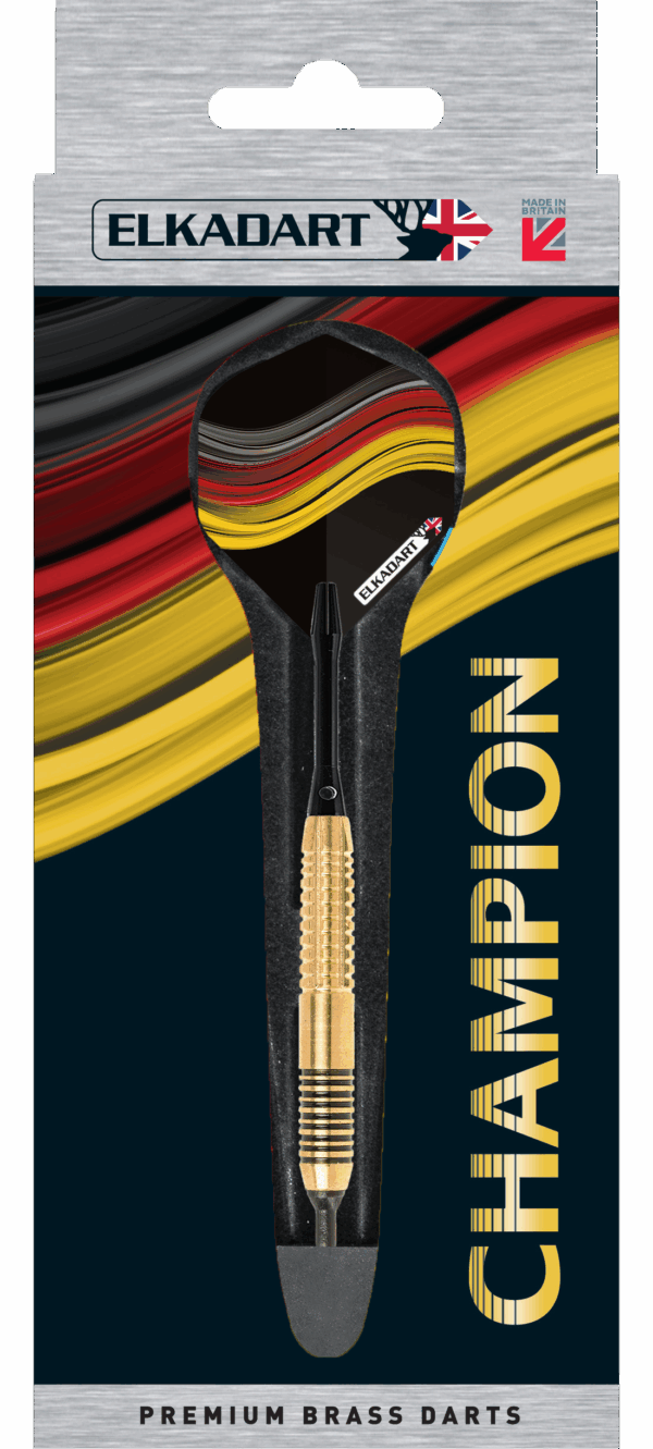 ELKADART Champion, Steel Dart, 23 Gramm, Messing