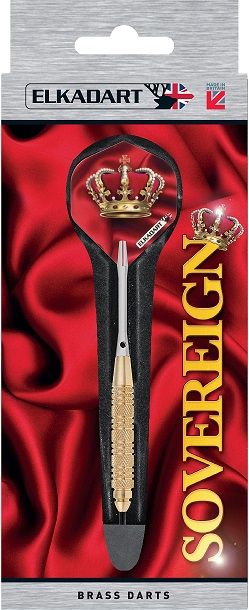 ELKADART Sovereign, Steel Dart, 24 Gramm, Messing