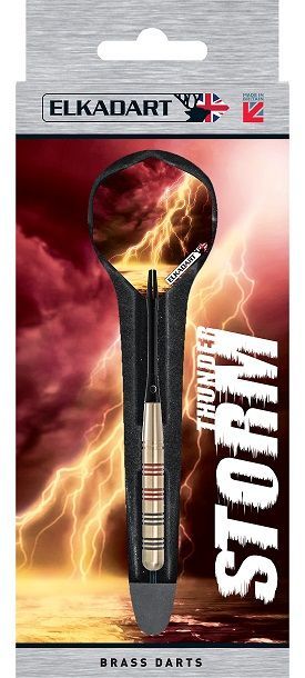 ELKADART Thunder Storm, Steel Dart, 23 Gramm, Messing