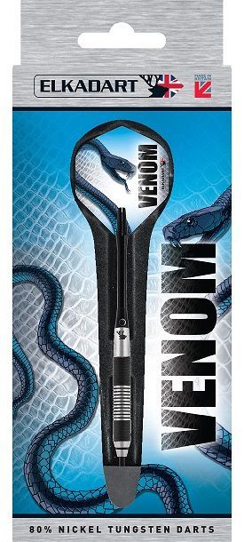 ELKADART Venom, Steel Dart, 22 Gramm, 80% Tungsten