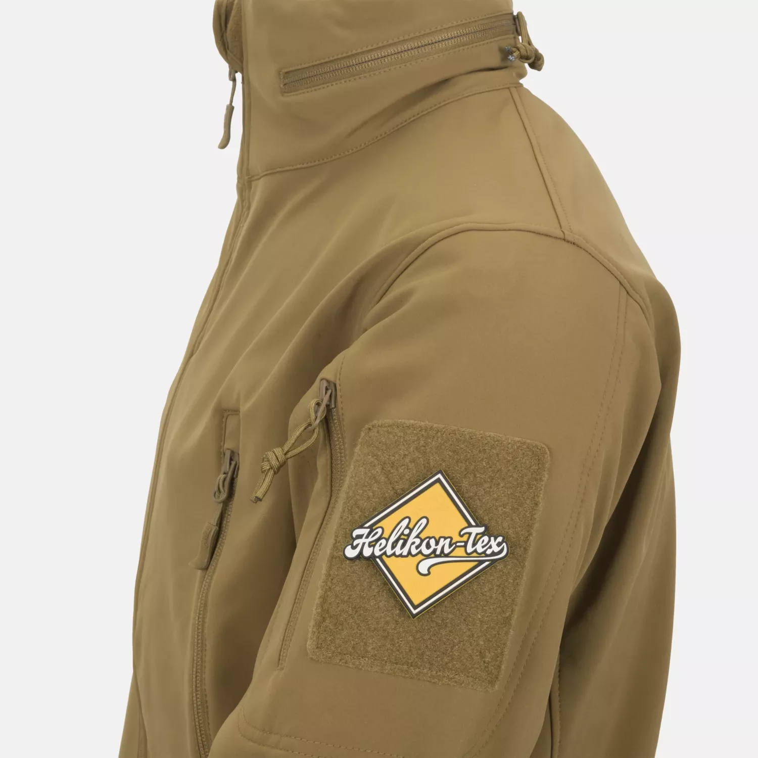 Helikon-Tex Softshell taktische Jacke Gunfighter Coyote braun – Bild 4