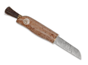 Karesuando Svampkniv Zwampe Natur Damasteel Nordic Light, Pilzmesser
