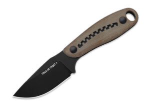 Kizer Hare Nitro-V Brown Micarta & G10 Halloween, feststehendes Messer