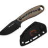 Kizer Hare Nitro-V Brown Micarta & G10 Halloween, feststehendes Messer – Bild 3