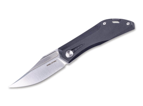 Real Steel Ventus Lite G10 Black Satin, Taschenmesser, Hosenclip