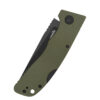 Schnitzel KVAR G10 Grün Taschenmesser mit Hosenclip – Bild 4