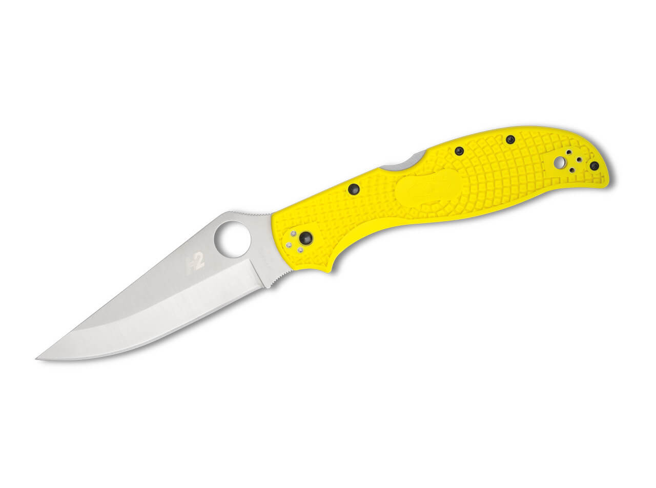 Spyderco Stretch 2 XL Lightweight Salt Yellow FRN PlainEdge