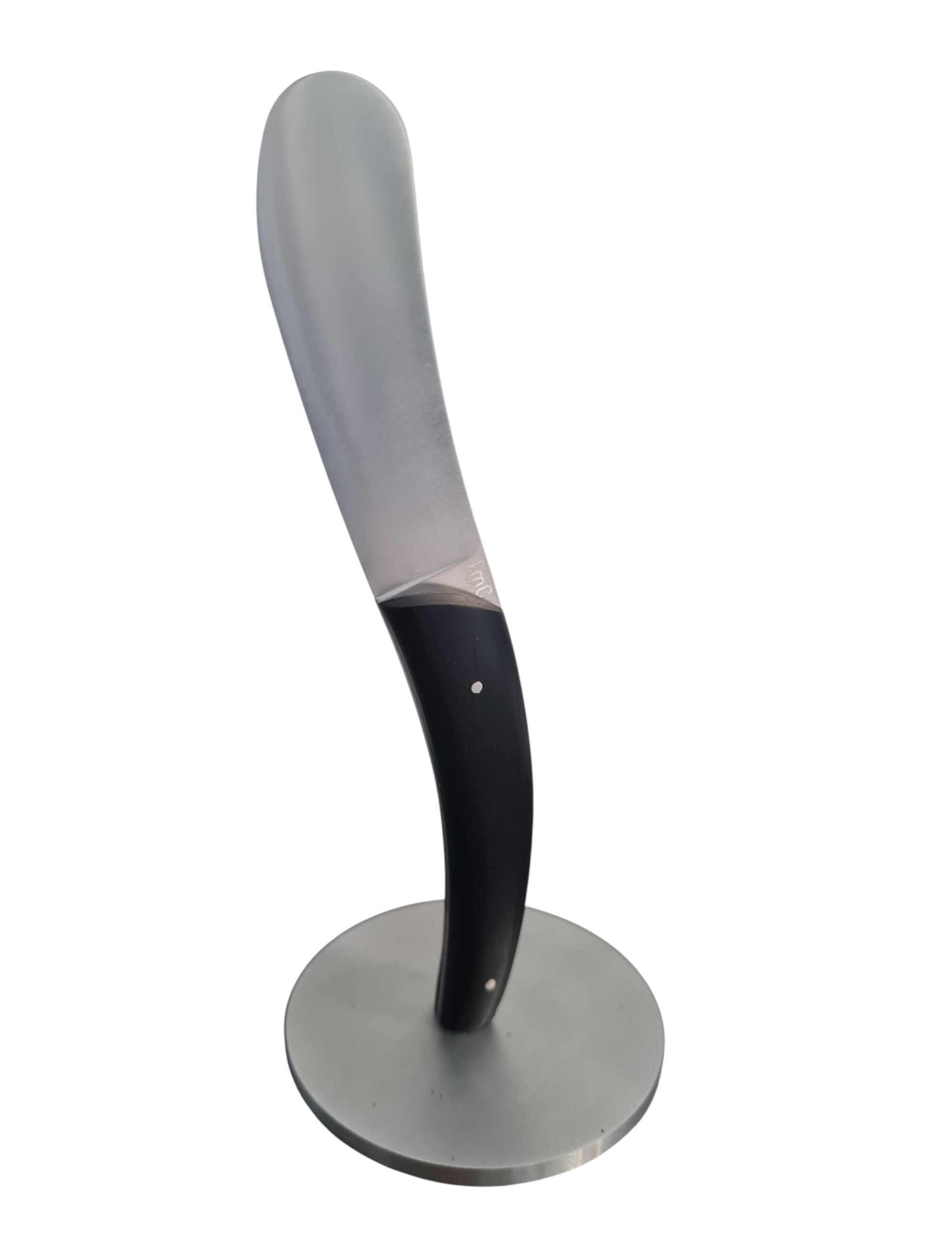 TMC Coutelier Buttermesser,Ebenholz mit Metall Standfuss