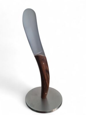 TMC Coutelier Buttermesser,Walnuss mit Metall Standfuss