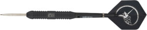 Unicorn Core Plus Black Steel Darts, 24g, Messing