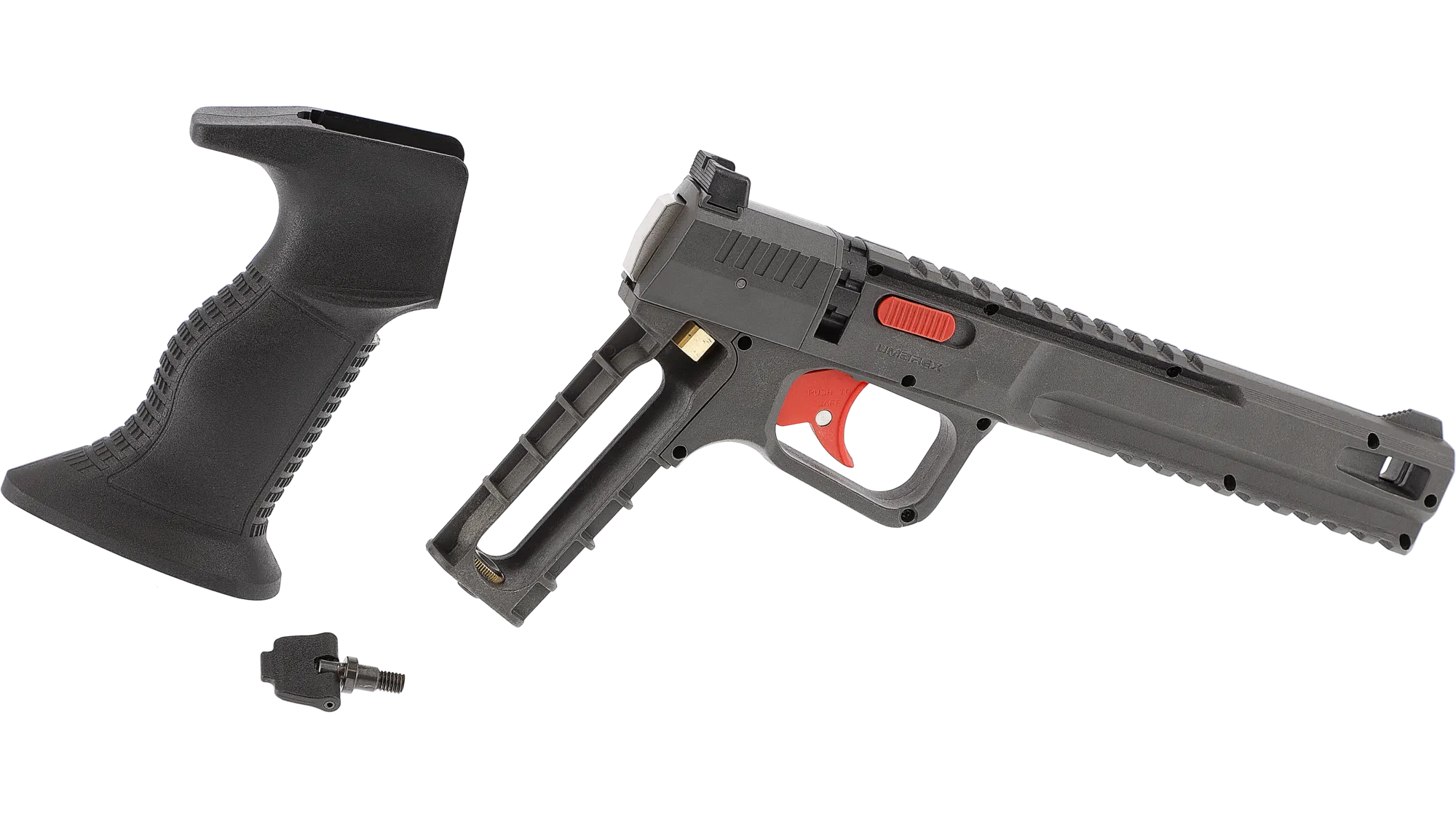 UX SPA Expert Luftpistole, Co² Antrieb im Kaliber 4,5 mm Diabolo, 3 Joule, grau – Bild 3