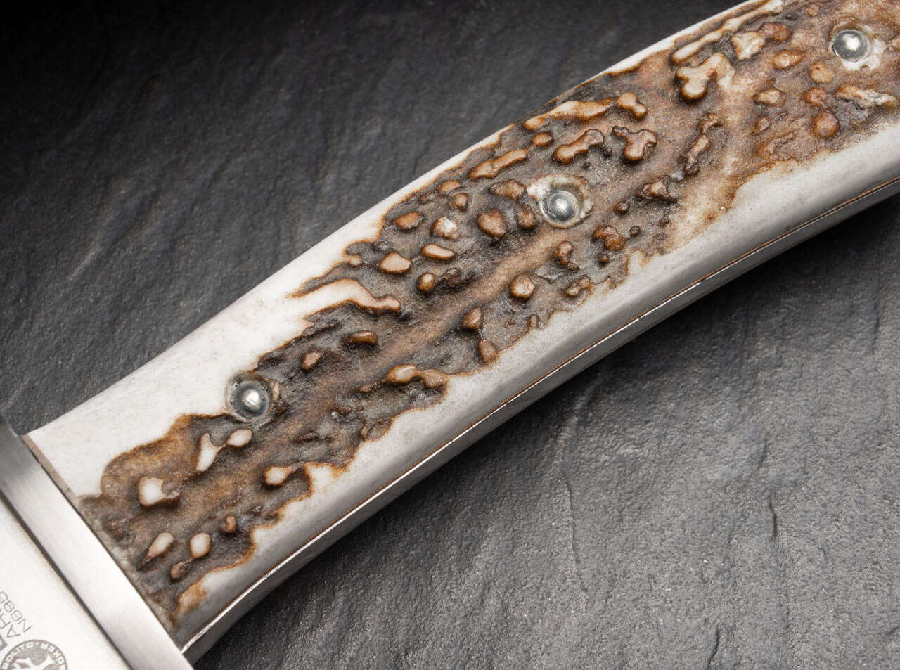 Böker Arbolito Esculta Feststehendes Messer mit Hirschhorn Griff – Bild 5