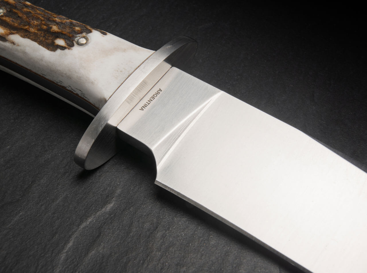 Böker Arbolito Esculta Feststehendes Messer mit Hirschhorn Griff – Bild 6