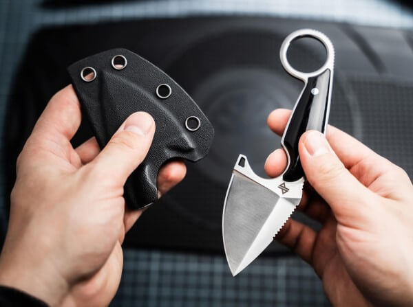 Magnum by Böker Enki, feststehendes Messer, Gürtelklammer – Bild 7