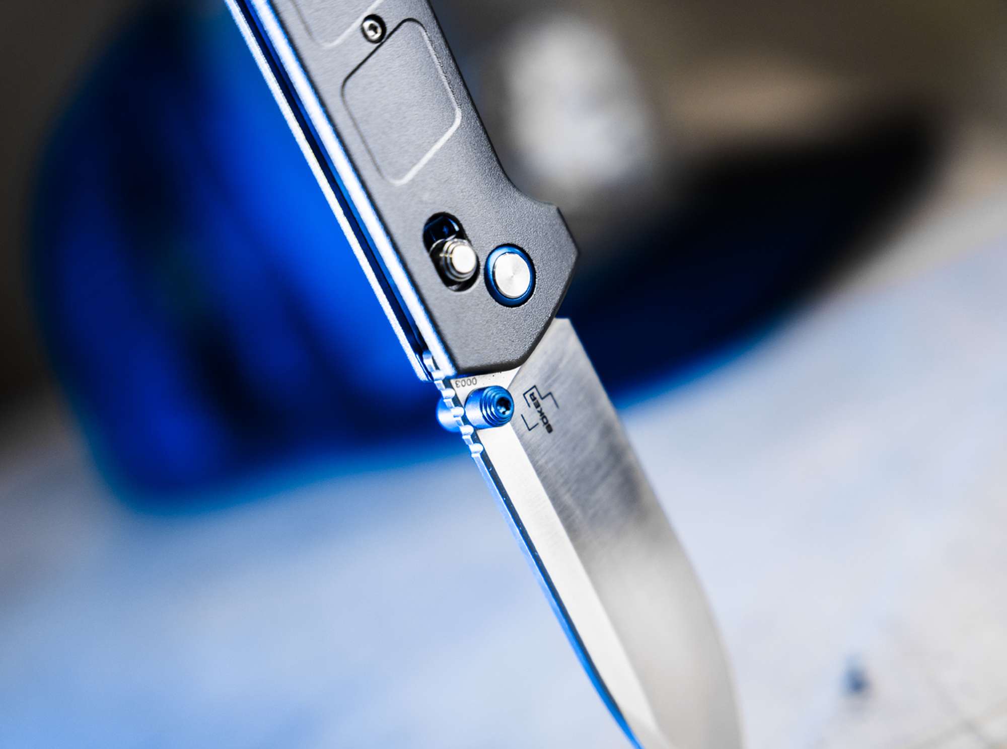 Böker Plus Kihon DC Alu, Einhandmesser, Hosenclip – Bild 5