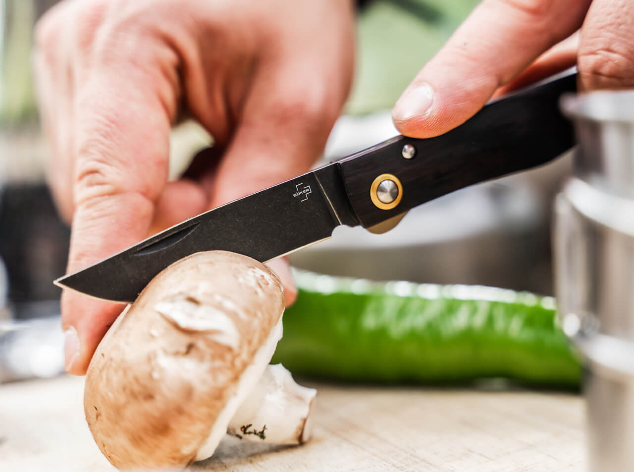 Böker Plus Rusticus All Black Taschenmesser – Bild 5