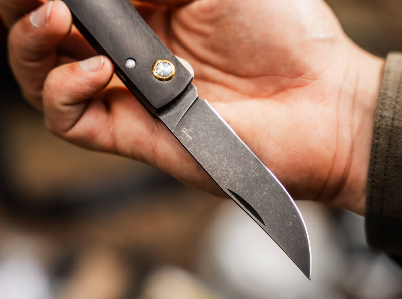 Böker Plus Rusticus All Black Taschenmesser – Bild 6