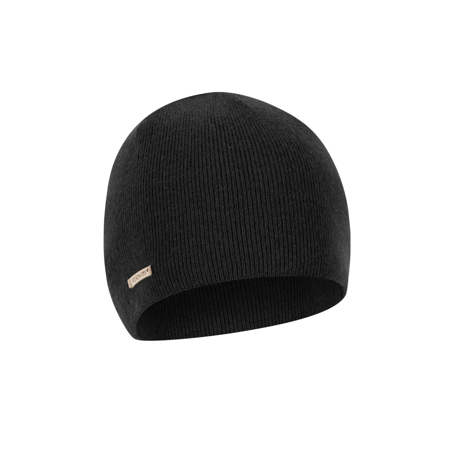 Helikon-Tex Urban Beanie Cap aus Merinowolle in schwarz