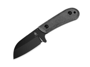 Deckhand Micarta G10 All Black feststehendes Messer mit Kydexscheide