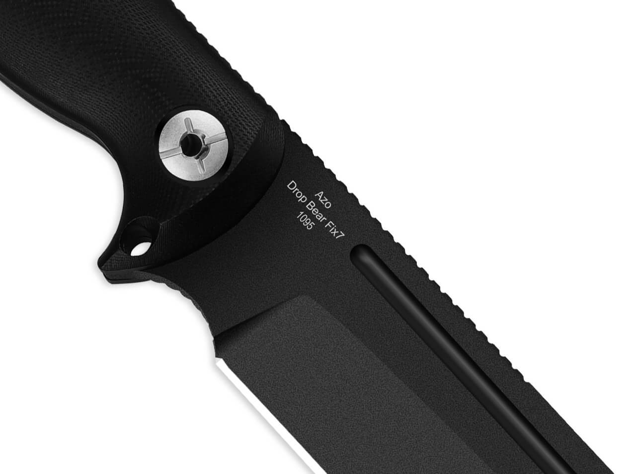 Kizer Drop Bear Fix 7 1095 G10 All Black, feststehendes Messer – Bild 5